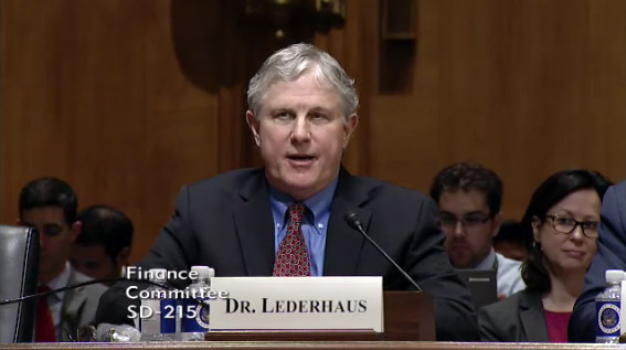 AME President Scott Lederhaus Testifies before the Senate Finance Committee on Physician Owned Distributorships